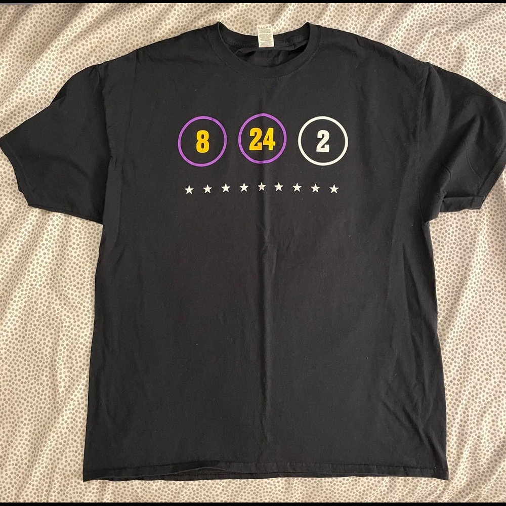 Kobe/Gianna Warriors v Lakers Official Game Shirt
